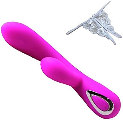 NewMaxer 30 Speed Rechargeable Pretty Love Silicone Heating Control Massager G Spot Vibrator Thrusting Vibrator Rechargeable Vibrator Vibrating Clit Massager Adult Sex Products for Couples With Free Sexy Panty