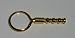 Dollhouse Miniature Brass Magnifying Glass