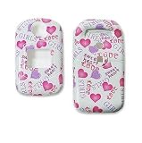 Sony Ericson Z530/W300 Pink Heart DE Protective Case With Clip