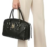 BCBG MAX AZRIA - BCBGMAXAZRIA Leather Satchel