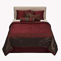 Cosmopolitan 7-pc. Comforter Set - Wine