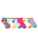 XOXO "New Waver" 6-Pack Low-Cut Socks (Sizes 6 - 8)