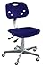 BioFit - GGC-L-R-CR10-NAVY - Polypropylene Ergonomic Chair with 17 to 22 Seat Height Range and 300 lb. Weight Capacity, Navy