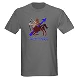 Sagittarius Zodiac Hobbies Dark T-Shirt by CafePress
