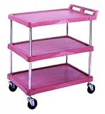 IMAGE OF Berry InterMetro Utility Cart - 2 Shelves - 27x40