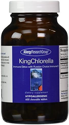 King Chlorella - 600 Chewable Tablets - Allergy Research Group by Allergy Research Group
