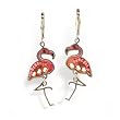 Flamingo Earrings