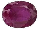 MIN 1.25CT 8X6MM OVAL BURMA RUBY
