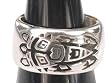 Tribal Totem Pole Indian Style Real Pewter Ring