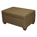 Modular Storage Ottoman - Chocolate