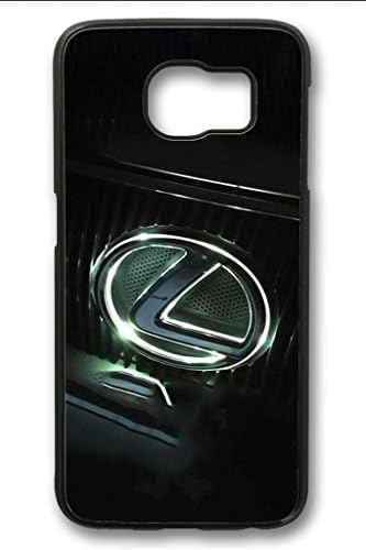 S6 Edge Case,Hard Shell Plastic PC [Black] Cover Snugly Sleek Slim Light Weight Frosted Colorful Vibrant Fit Headphones Port Protect Camera Samsung Galaxy S6 Edge-07 Lexus GS 450h