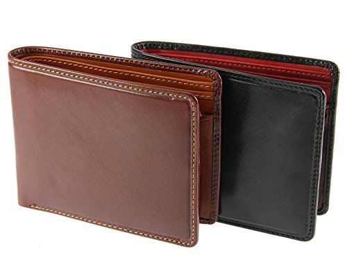Visconti TR-30 Leather Classic Bifold Wallet made of Veg Tan Leather