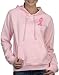 Breast Cancer Awareness Ribbon Ladies Hoody Sweatshirt - Pink