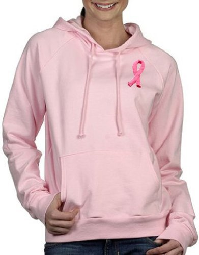 Breast Cancer Awareness Ribbon Ladies Hoody Sweatshirt 