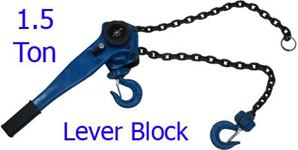 1.5 Ton Lever Block Chain Hoist