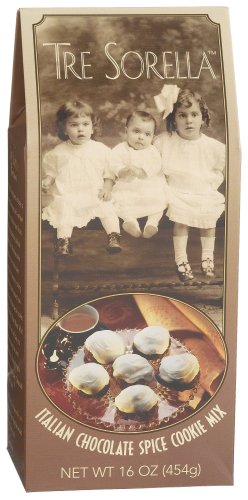 Tre Sorella Gourmet Italian Cookie Mix -Chocolate Spice Cookie, 16-Ounce Packages (Pack of... by Tre Sorella