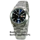Seiko#SGG601P1Men'sTitaniumAnalogQuartzWatch