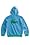Boy's Zip Front Hooded Sweatshirt With Croc Logo