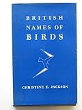 British names of birds