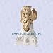 New Gothic Statue Medieval European Gargoyle Sculpture (Digital Angel Decor)