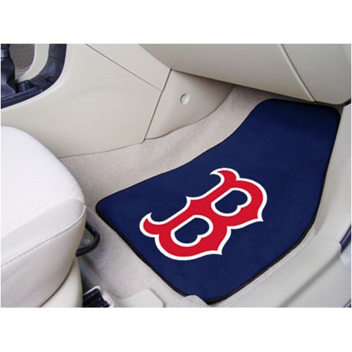 Fanmats MLB Boston Red Sox 2-pc. Car Mat Set