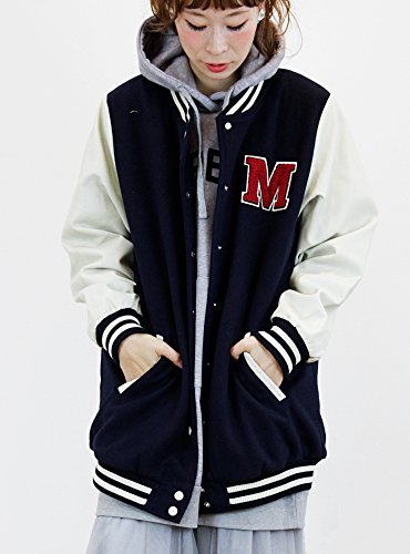 (Goldjapan)ゴールドジャパン 大きいサイズ レディース スタジャン ラグラン ブルゾン スタジアムジャケット スタジアムジャンバー スタジアムジャンパー ミリタリージャケット ジャケット アウター ストリート ストリート系 可愛い ゆったり Aライン 体型カバー フォーマル パーティー ドレス デート カジュアル エレガント きれいめ LL LLサイズ 2L 3L 4L 5L 6L XL XXL 11号 13号 15号 17号 19号 21号 Aライン 春 夏 秋 冬 sada-6026