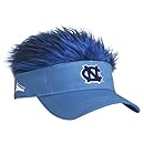 NCAA North Carolina Tar Heels Flair Hair Adjustable Visor, Powder Blue