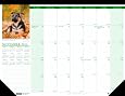 House of Doolittle Earthscapes Puppy Desk Pad Calendar 12 Months January 2011 to December 2011, 18.5 x 13 Inch, Color Photo, Recycled (HOD1996)