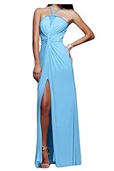 Petite Sexy Chiffon/Tulle Halter Evening Dress/Party Dress 