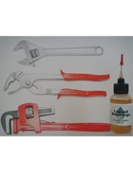 Home Improvement: Liquid Bearings, THE SUPERIOR 100%-synthetic oil for all hand tools, keeps them operating smoothly, frees sticky & gummy mechanisms! - Liquid Bearings