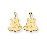 14k Disney Winnie the Pooh Earrings