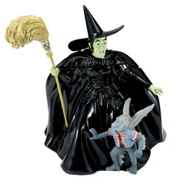Wizard of Oz Wicked Witch & Flying Monkeys Cookie Jar New