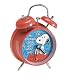 PEANUTS SNOOPY TWIN BELL ALARM CLOCK