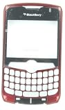 --Red Burgundy OEM Original RIM Blackberry 8300 Curve Case Faceplate with Lens Front Cover New Plus Tool Kit T5 Screw Driver & Opener