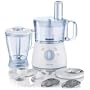 Philips - Robot De Cocina Hr762570, 500W, 2L, 7 Acesorios, Blanco, 2 Veloc.+Pulse