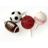 Sports Ball Cake Candles