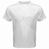 Men's Customized WOMEN BALL TENNIS 100% Cotton White T-shirt
