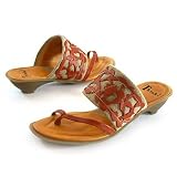 THINK! -- 84180 55 Brown /textil -- Women's Shoes,Sandals,Thong