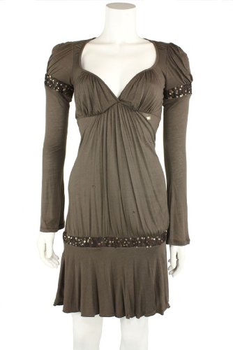 41kQdqlYX L Miss Sixty Womens Maple VNeck Banded Sequin Evening