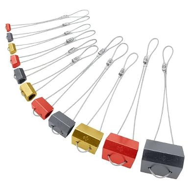 Black Diamond Wired Hexentric Nut Set No. 4-10