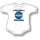 Future Engineer - Official NASA Gear - Just for Kids Baby Onesie
