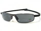 Tag Heuer - TAG HEUER 5016 TAGHEUER Curve Series 101 Black Sunglasses Gray Lens Size: 60-16-125