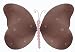 7" Brown Pink Sparkle Butterfly nylon hanging ceiling wall baby nursery room wedding decor decoration