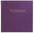 Memories, Faux Leather Photo Album 9x9", Holds 200 4x6" Pictures
