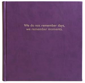Memories, Faux Leather Photo Album 9x9", Holds 200 4x6" Pictures