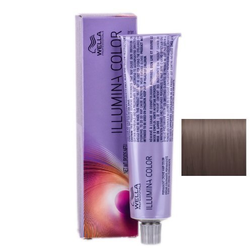 Wella Illumina Permanent Creme Hair Color 6/16 2 oz Med Blonde - Ash Violet by Wella