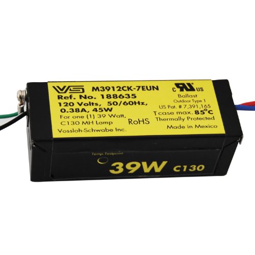  Vossloh Schwabe M3912CK-7EUN Metal Halide Ballast 