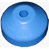 Blue Plastic 7" 45rpm Vinyl Record Dome Adapter , Quantity 1 (45 rpm)