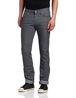 Naked & Famous Denim Men's Skinny Guy Regular Rise Jean In Grey Stretch