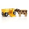 Brio 33406 - Tierwagen mit Kuh
